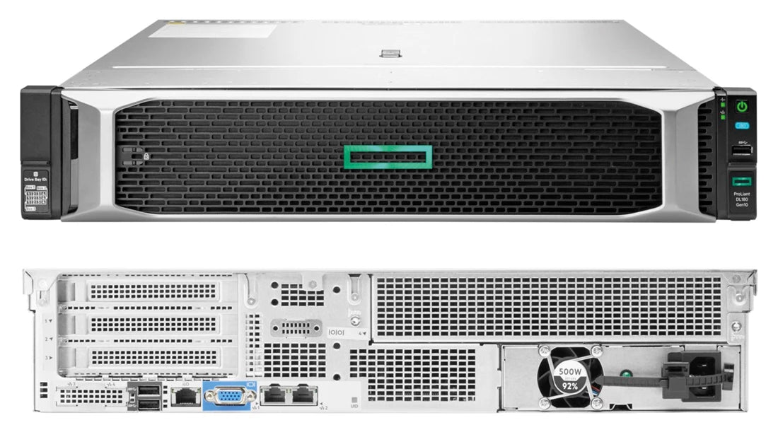 HPE P35519-B21 DL180 Gen10 4210R 2,4 GHz 10-Core 1P 16 GB-R S100i 8SFF 500 W PS-Server | GEBRAUCHT