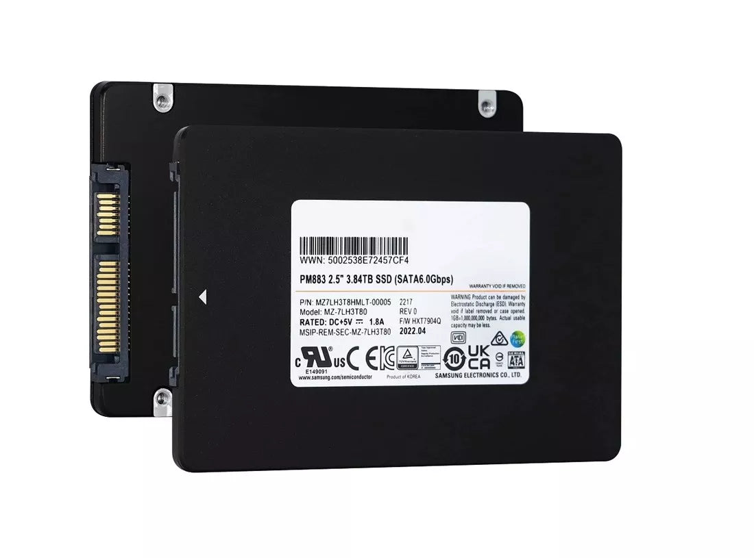 Samsung PM883 MZ7LH3T8HMLT SSD 3.84 TB SATA 6Gb/s | USED