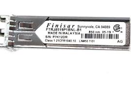 Finisar FTRJ8519P1BNL-B1 2GB SFF Short Wave Fibre Channel Transceiver | USED
