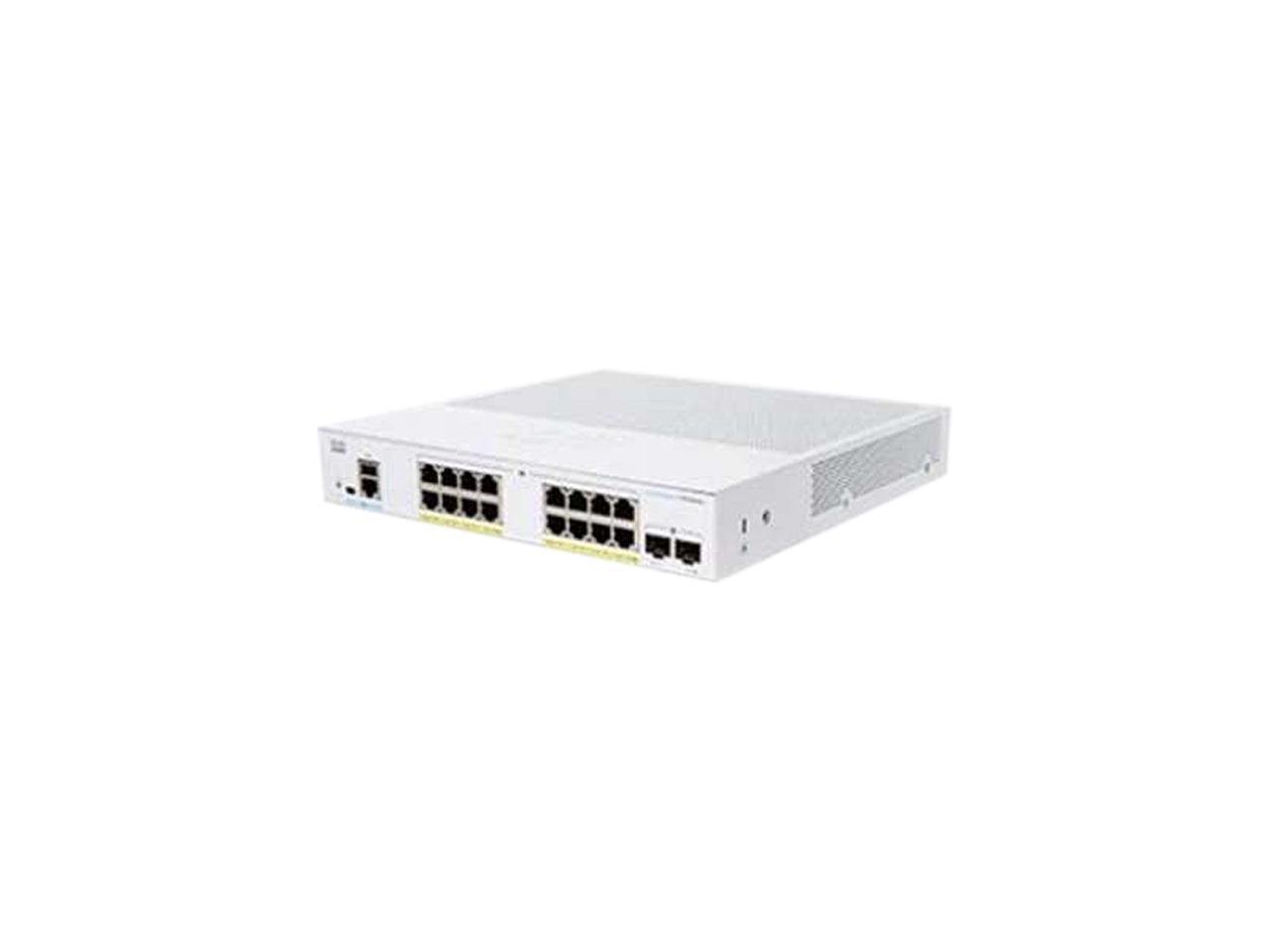 CISCO CBS250-16P-2G <tc>Switch</tc> CBS250 16x PoE+ (120W) GE + 2x SFP | OCCASION