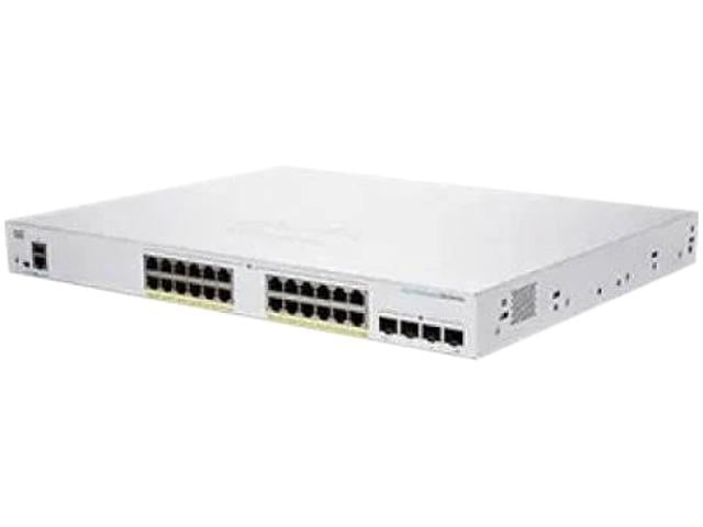 CISCO CBS250-24P-4X CBS250 24x PoE+ (195W) GE + 4x 10G SFP+ | USED