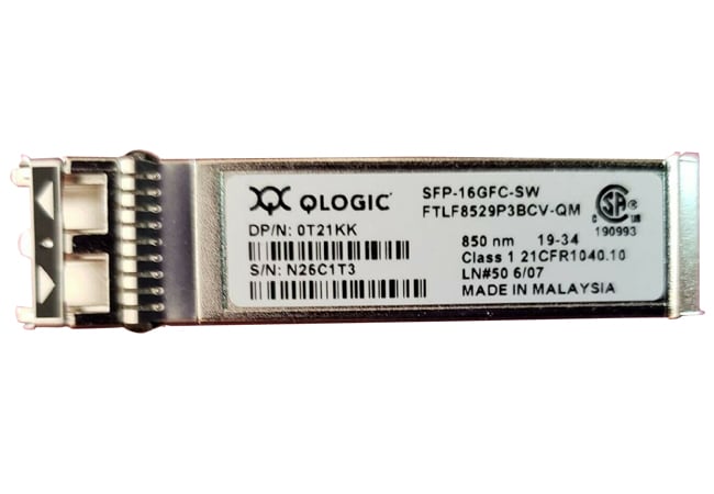 QLogic FTLF8529P4BCV-QM 16GB SFP+ Optical Transceiver | USED
