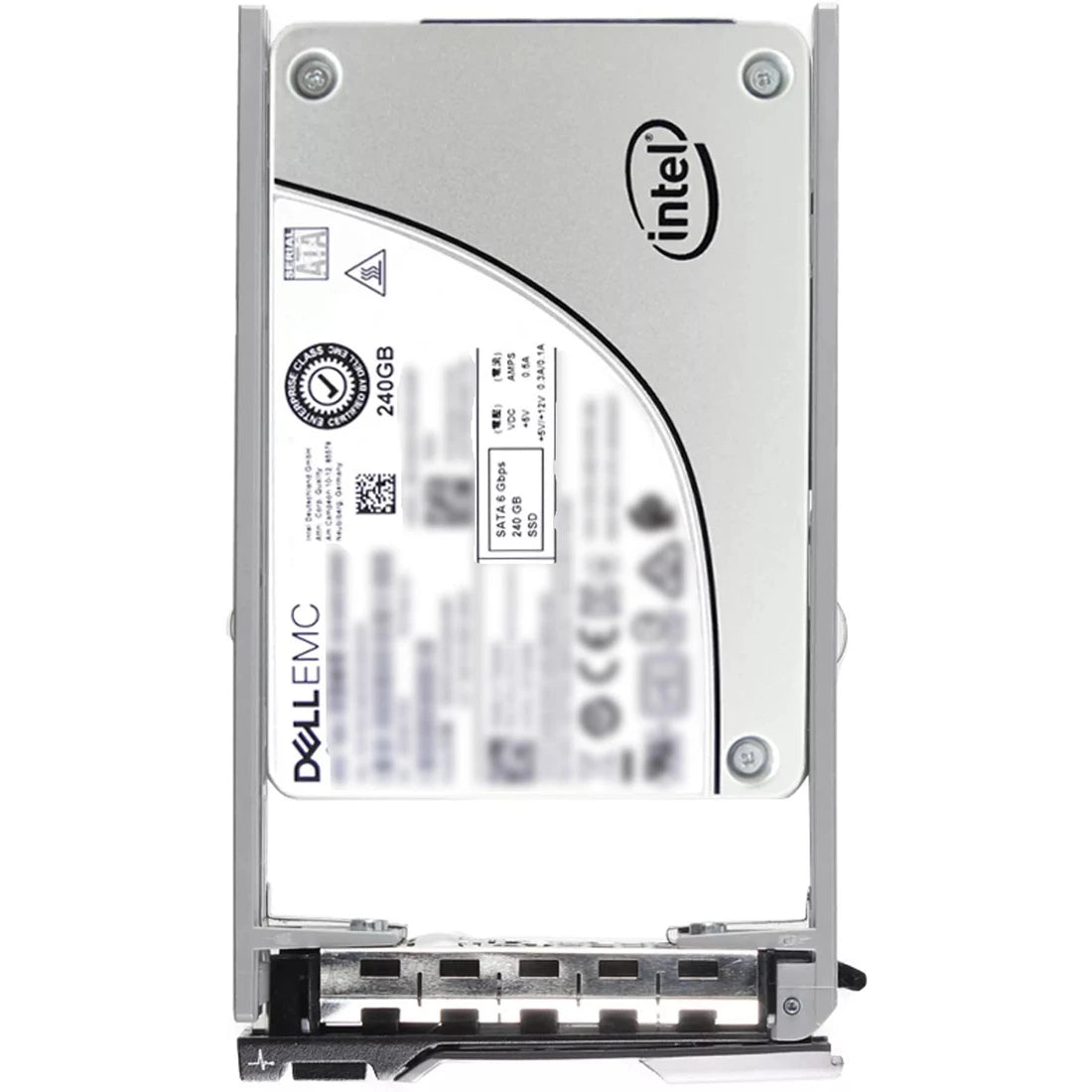 Dell 400-ATFW 240GB SATA-6Gbps ミックス使用 TLC 2.5 インチ SSD (トレイ付き) |使用済み