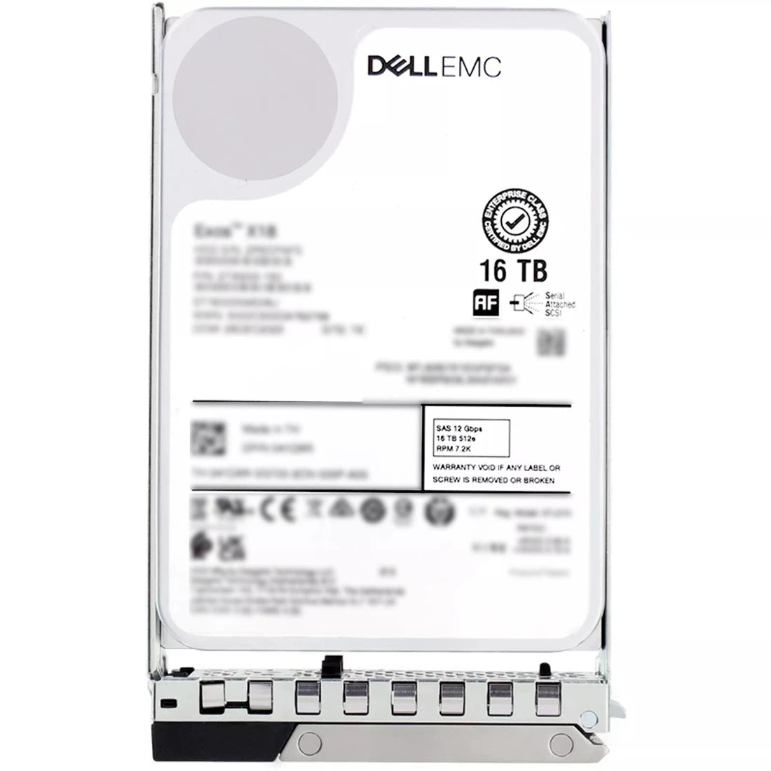 Ổ Cứng Dell 400-BJLE 16TB 7.2K RPM SAS 12Gbps 512e 3.5inch Cắm Nóng Kèm Bộ Sản Phẩm | ĐÃ SỬ DỤNG