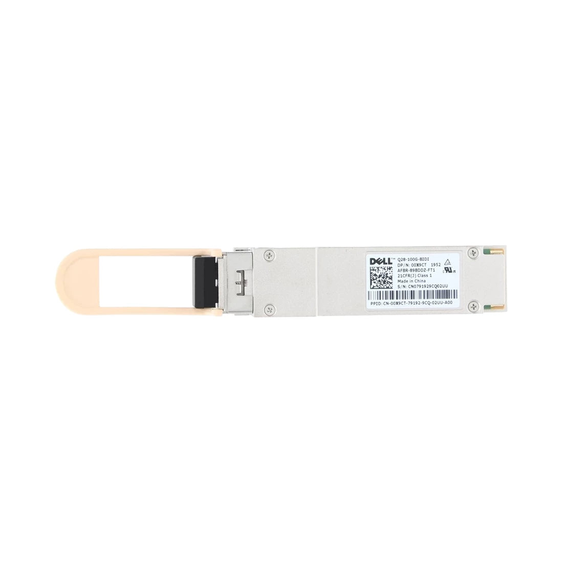 Dell Q28-100G-BIDI Networking Transceiver 100GbE QSFP28 BIDI 850/900nm LC Duplex MMF