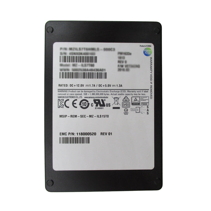 EMC 118000520 7.68TB SAS 12Gb/s 2.5" SSD | USED Main image