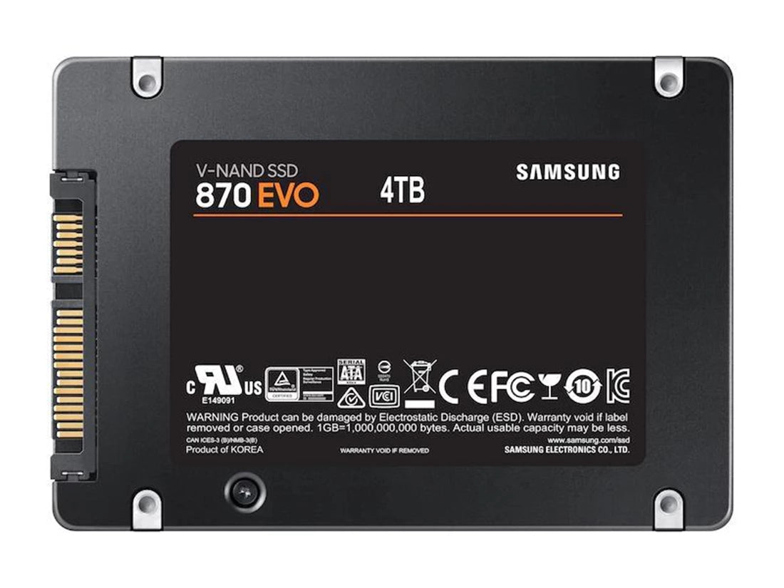 Brand New | Samsung MZ-77E4T0E 870 EVO 4TB SATA 6Gbps 2.5Inch Ssd Main image