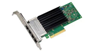 Intel X710T4LBLK Network Adapter - PCIe 3.0 x8 - 100M/1G/2.5G/5G/10 Gigabit Ethernet x 4 | USED