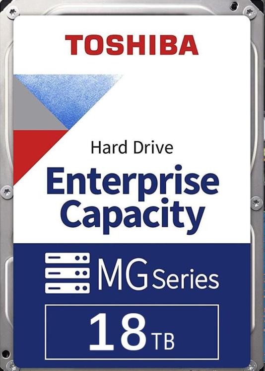 Refurbished | Toshiba MG09SCP18TA Enterprise Capacity 18TB 7.2K SAS-12Gbps 3.5inch HDD
