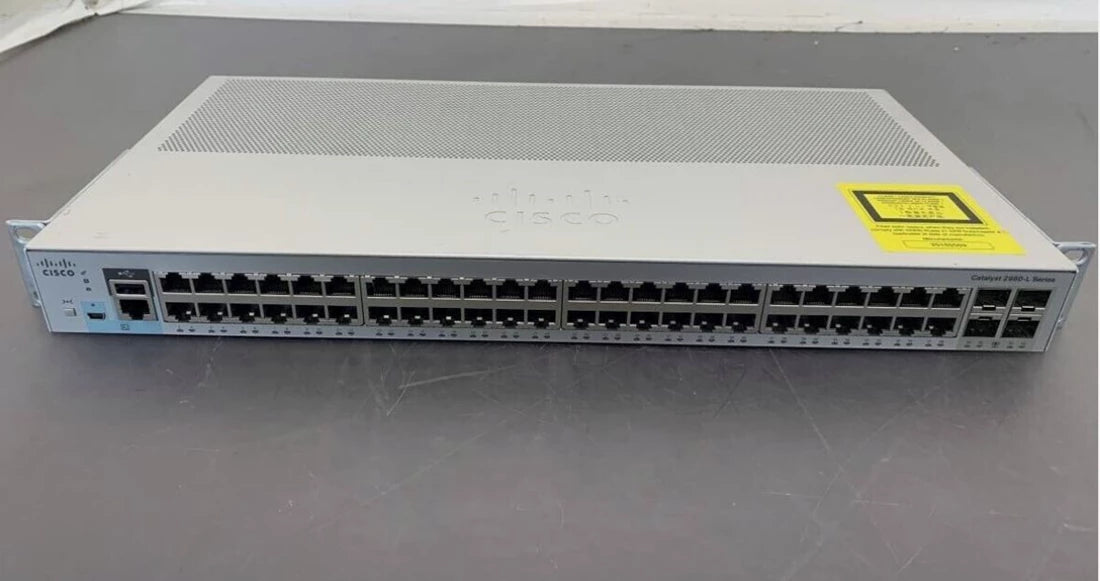 Cisco WS-C2960L-48TS-LL Catalyst 2960L-48TS-LL Managed Switch 48 Ports | USED Main image