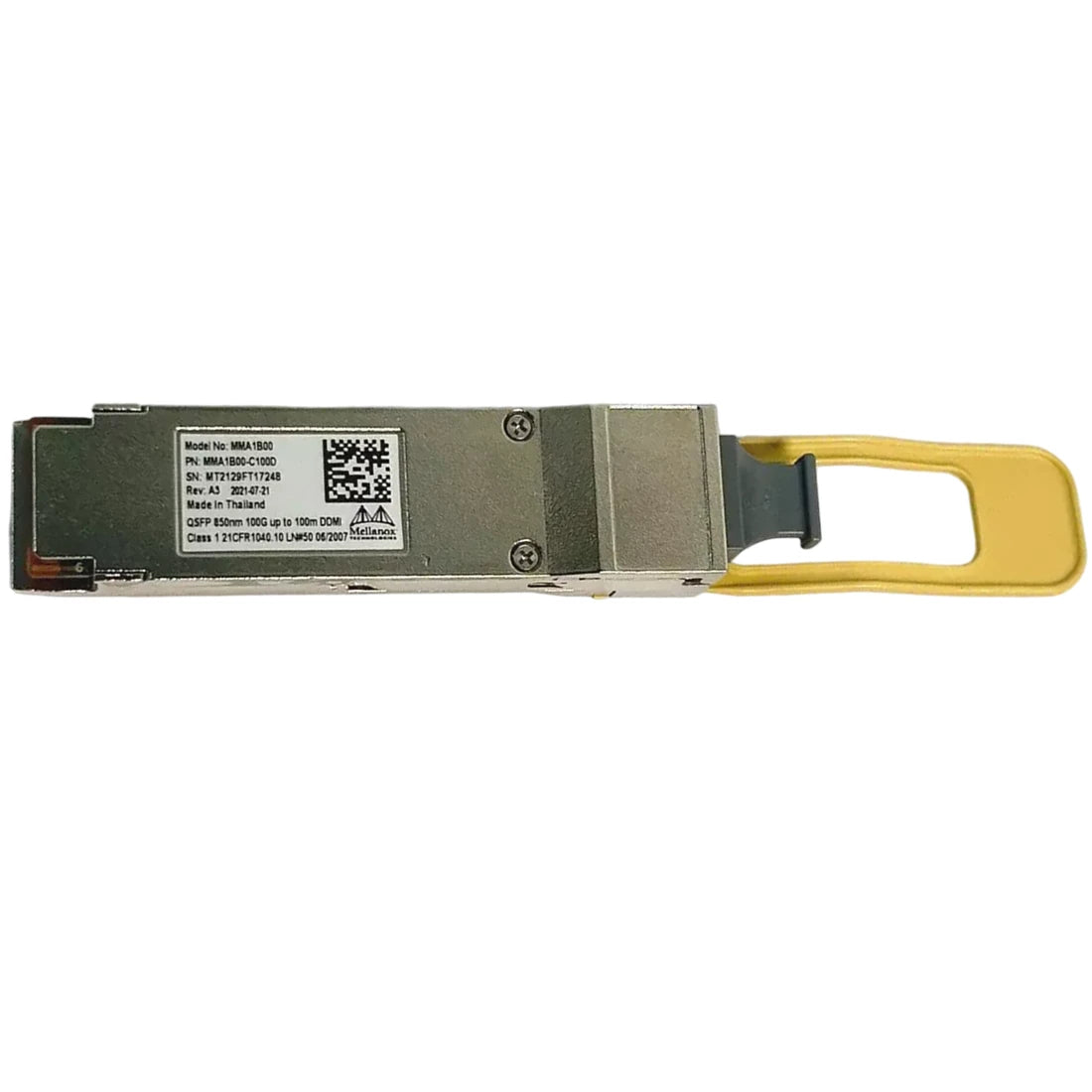 Mellanox MMA1B00-C100D 100Gb/s QSFP28 Optical Transceiver Ref
