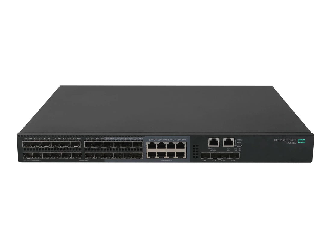 HPE JL826A FlexNetwork 5140 24G SFP W/8G Combo 4SFP+ EI Switch F/S | USED Main image