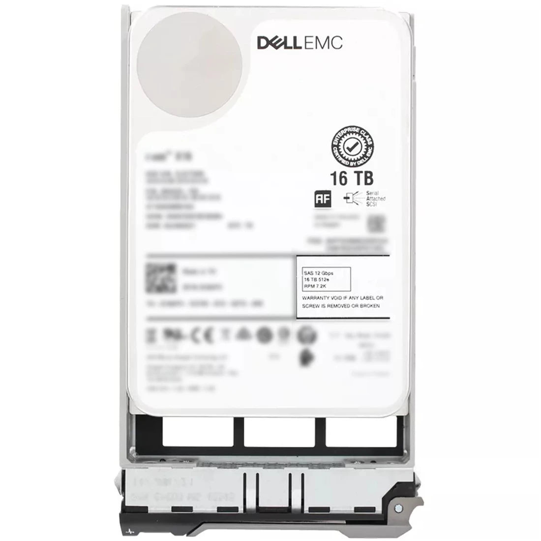 Dell TR0WG 16TB 7.2k NL SAS-12Gbps 512e 512MB 3.5인치 핫플러그 HDD(트레이 포함) | 사용된