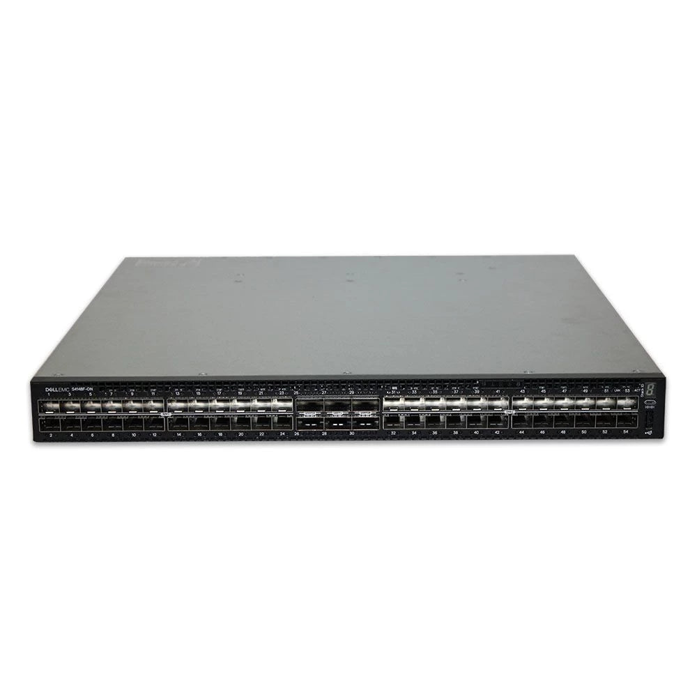 戴爾 E20W003 網路模組 S4148F-ON 48 個 10GbE SFP+ 連接埠 + 2 個 QSFP+ 連接埠 + 4 個 QSFP28 連接埠 <tc>交換機</tc> | 二手