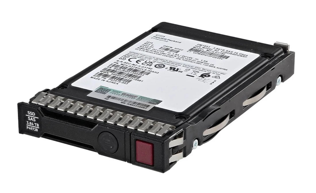 HPE P49273-B21 3.84TB Sas 24Gbps Sff Read Intensive Ssd | USED Main image