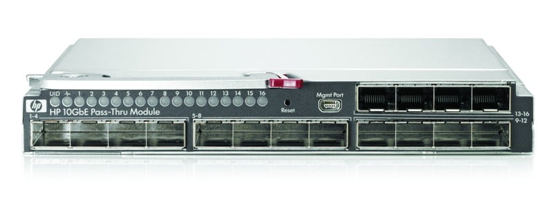 HPE 854196-001 10-Gb-Ethernet-Pass-Thru-Modul für C-Class BladeSystem – Erweiterungsmodul 16x SFP und SFP+ | GEBRAUCHT Hauptbild