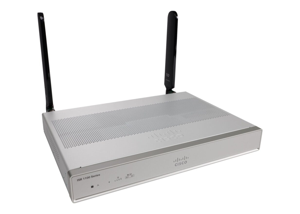 Cisco C1111-4PWB ISR 1100 4 Ports Router with Dual GE WAN and w/ 802.11ac -B WiFi | USED