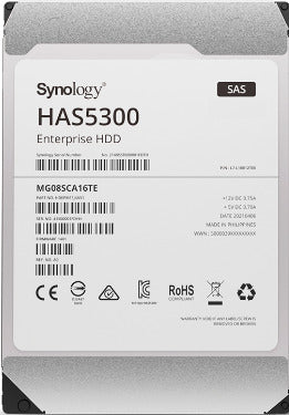 Brand New | Synology HAS5300-16T 16Tb Sas 12Gbps 512e 7200Rpm 256Mb Cache 3.5Inch Internal Hard Drive Hauptbild