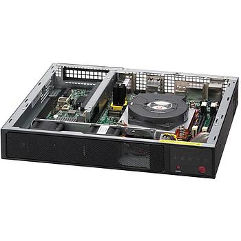 Bộ xử lý Intel Core Ultra 9/7/5 Series 2 nhúng đơn Supermicro SYS-E300-14AR Mini-1U | MỚI