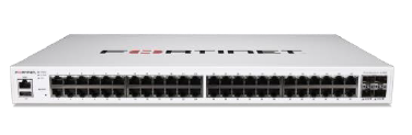 Fortinet FS-448E-FPOE FortiSwitch 448E-FPOE 48 Ports Switch | USED Main image