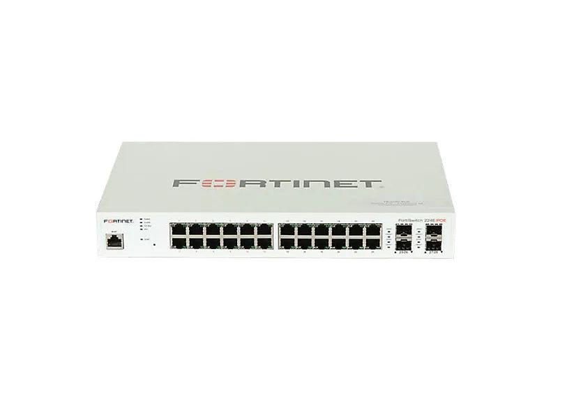 Fortinet FS-224E FortiSwitch 224E - Switch - 24 ports - Managed - Rack-Mountable | USED Main image