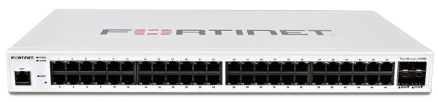 Fortinet FS-248D Forti<tc>交換機</tc> 248D 48個千兆乙太網路RJ45埠 + 4個SFP埠 | 二手
