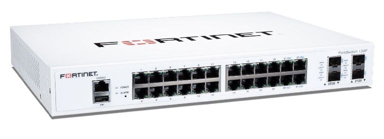 Fortinet FS-124F FortiSwitch Ethernet Switch | USED Main image