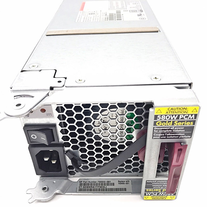 HP 756486-001 3Par 580W Gold Power Supply | USED Main image