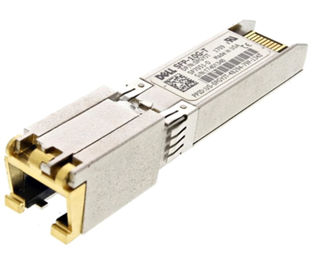 Dell SP7501-D SFP+ 10GBASE-T 30M Reach on CAT6A/7 Transceiver 主图