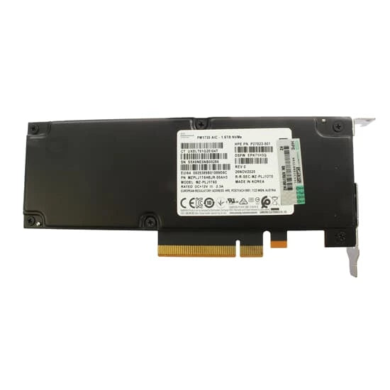 Refurbished | Samsung PM1735 MZPLJ1T6HBJR-00AH3 - SSD - 1.6 TB - PCIe 4.0 x8 (NVMe) - HPE OEM Refurbished