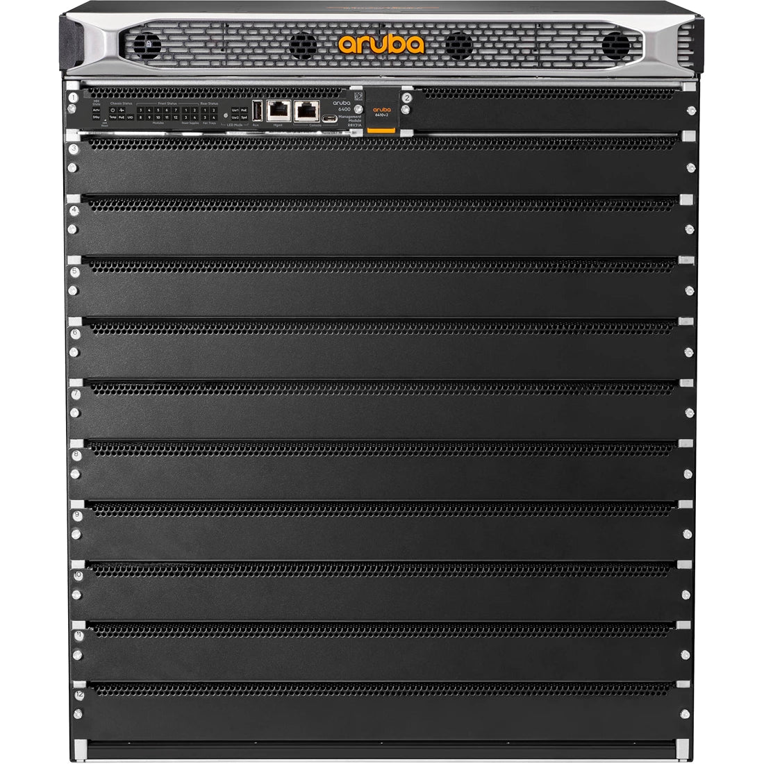 HPE R0X27C Aruba Networking CX 6410 v2 Switch Chassis F/S | USED