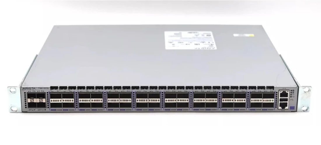 Arista DCS-7160-32CQ-F 7160 High Capacity 32 x 100GbE QSFP front to rear switch | USED