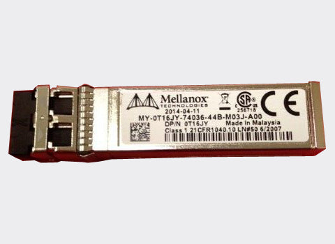 Module émetteur-récepteur SFP avec connecteur optique LC Dell T16JY Mellanox 10 Gbit/s | UTILISÉ Image principale