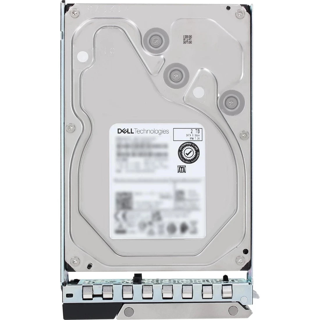 Disque dur Dell 51CFD 2 To 7,2 000 tr/min SATA 6 Gbit/s 512n 3,5 pouces enfichable à chaud avec plateau | UTILISÉ