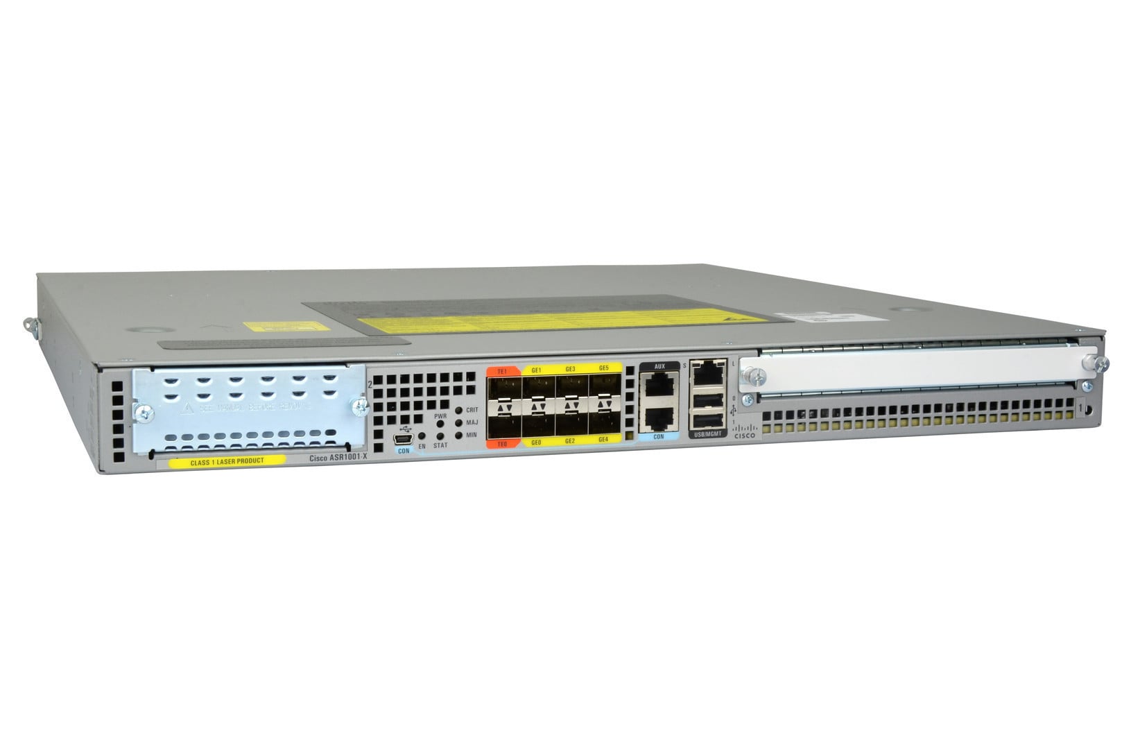 思科 ASR1001X-20G-K9 ASR1001-X 6x SFP 2x SFP+ 聚合服務路由器 |用過的 主圖