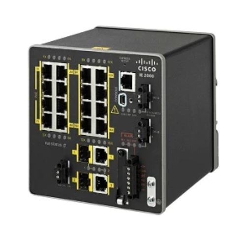 Cisco IE-2000U-16TC-GP Industrial Ethernet Switch 16 Ports Managed Ref | USED Main image