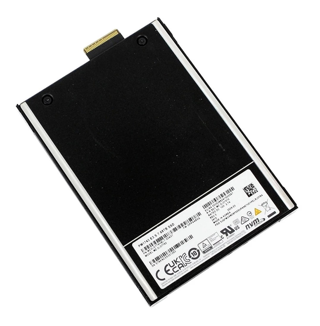 Samsung MZ-3LO7T60 7.68Tb PM1743 Series NVMe E3.S 2.5Inch Ri Ssd | USED
