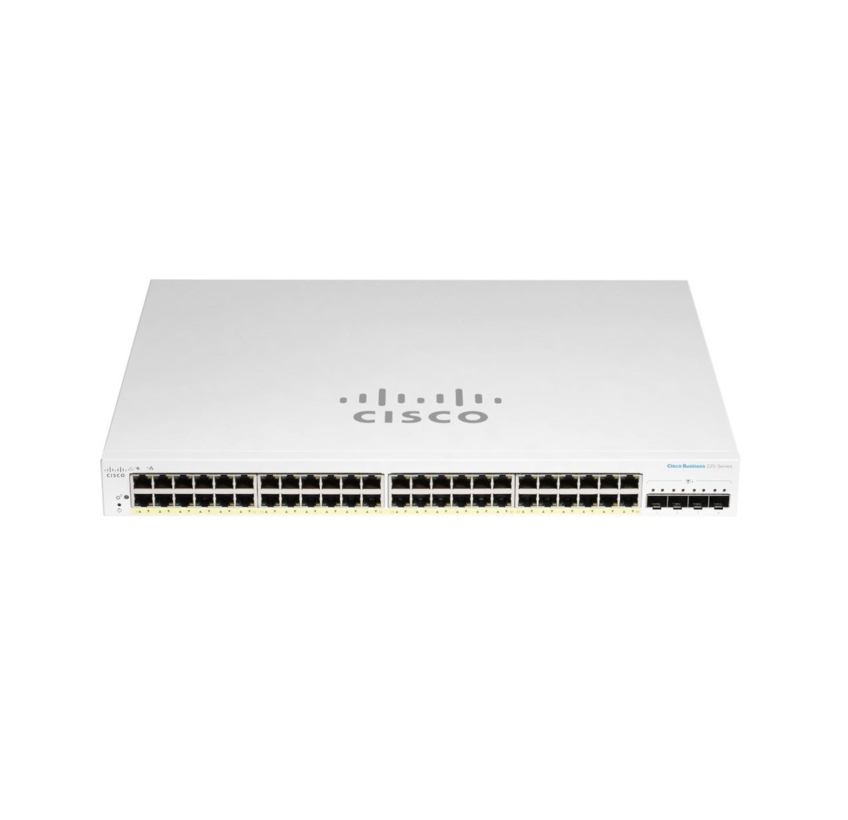 Cisco CBS220-48P-4G 48ポートGE PoE 4x1G SFP マネージドネットワーク <tc>ネットワークスイッチ</tc> 新品 | 中古