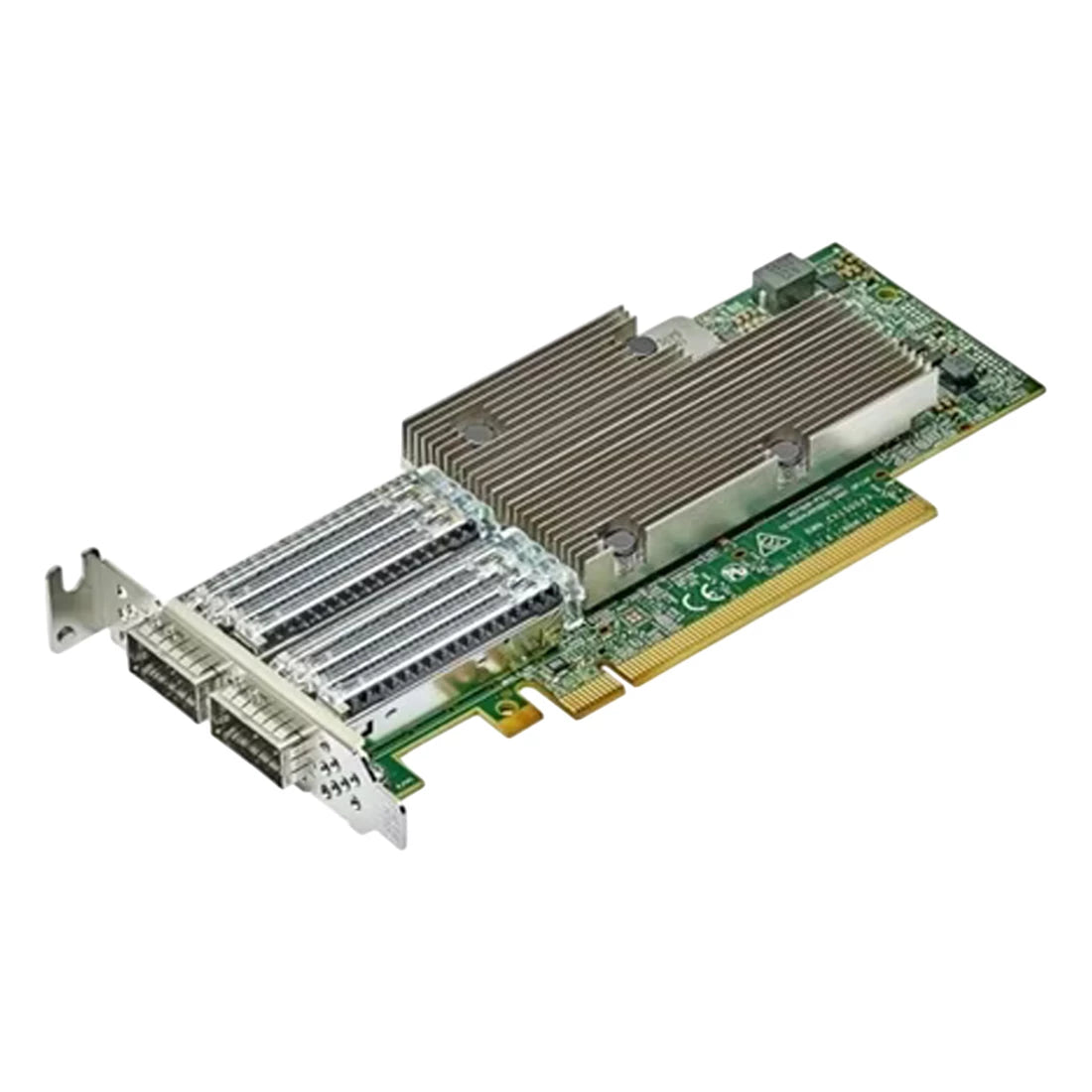 Dell 31XR6 Broadcom 57508 Dual Port 100GbE QSFP Adapter PCIe with Low Profile Bracket | USED