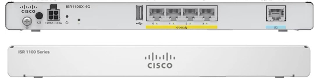 Cisco ISR1100X-4G ISR 1100 Series 4x 1 Gigabit RJ45 Router | USED