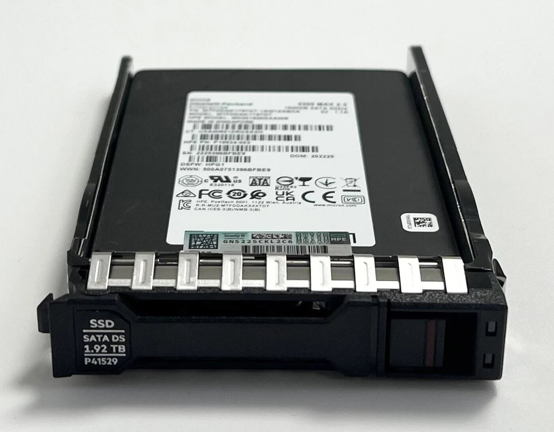 HPE MK001920GYCNF Mixed Use SSD 1,92 TB SATA 6 Gbit/s Neue F/s | GEBRAUCHT