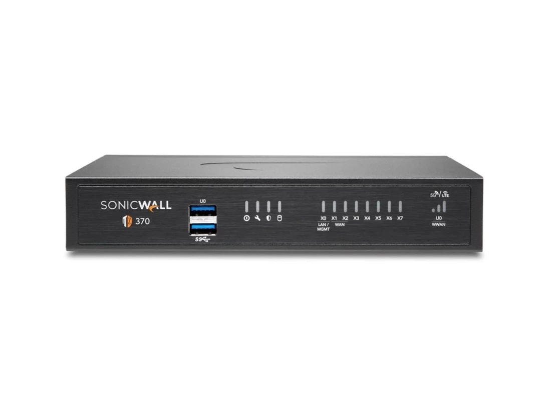 SonicWall 02-SSC-2825 TZ370 Network Security Appliance Next-Generation Firewall, Desktop | USED