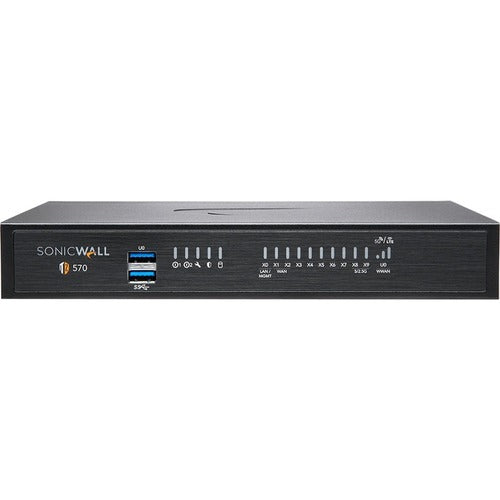 SonicWall 02-SSC-2833 TZ570 Sécurité réseau/Pare-feu 8 ports | UTILISÉ