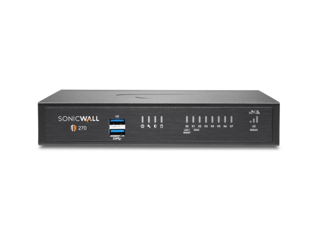 SonicWall 02-SSC-6843 TZ470 Total Secure - 1 年進階基礎版 |用過的