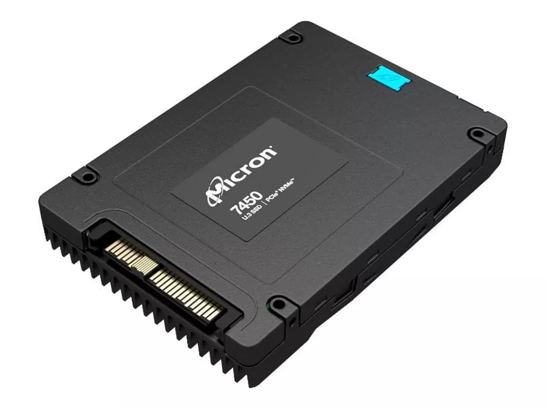 Brand New | Micron 7450 Pro MTFDKCC960TFR-1BC15ABYY 960GB U.3 15mm 2.5-Inch PCIe 4.0 (NVMe) SSD