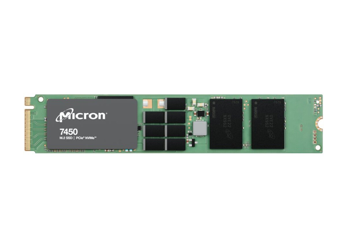 Brand New | Micron MTFDKBG3T8TFR-1BC1ZABYY 7450 Pro 3.84TB M.2 PCIe 4.0 NVMe SSD Image secondaire