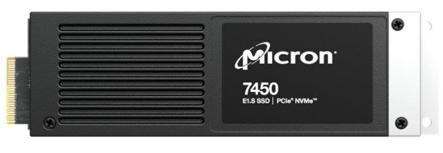 Brand New | Micron 7450 Pro MTFDKCE3T8TFR-1BC15A 3.84TB E1.S 15mm PCIe 4.0 (NVMe) Sed Ssd.