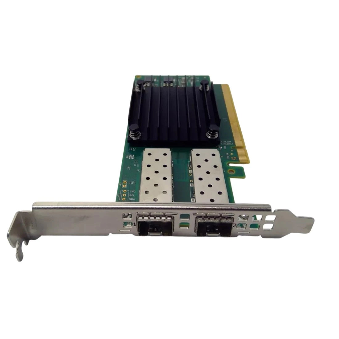 戴爾 VM3VD ConnectX-5 EN 網路介面卡 25GbE 雙埠 SFP28 PCIe3.0 x16 轉接器，附全高支架 |用過的