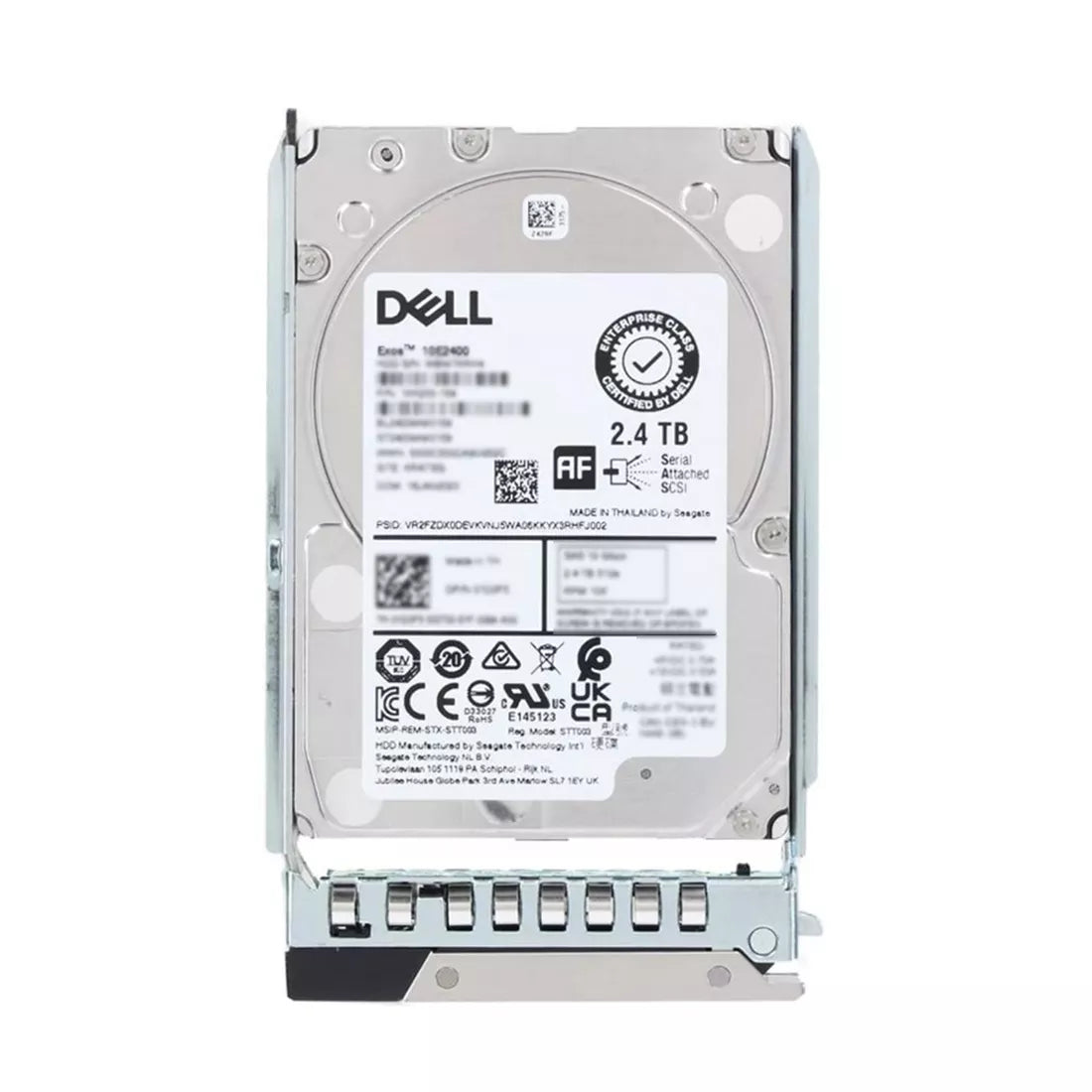 戴尔 RWR8F 2.4TB 10K RPM SAS-12Gbps 512e 2.5" 热插拔硬盘（带托架）| 二手 主图