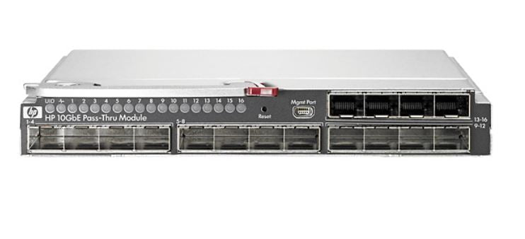 Module Pass-Thru Ethernet HPE 504624-001 10GbE pour BladeSystem de classe C | UTILISÉ Image principale